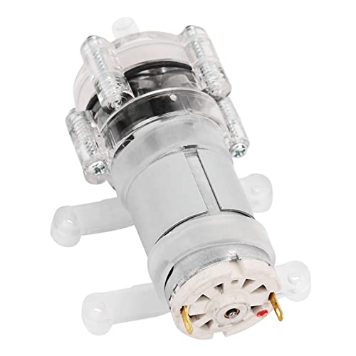 Diaphragm Air Water Pump Dc6 12v 1.5 2l Min Silent, Vacuum Motor for Fish Tank Aquarium