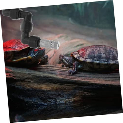YARNOW Reptile Mister Spray Head for Ecological Tank Landscape Universal Garden Spray Nozzle for Moss and Plants Adjustable Humidifier Tool for Reptiles and Terrariums - size: 10X9X2CM