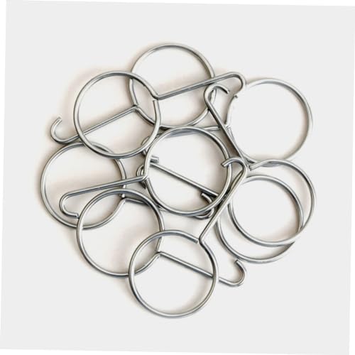 10pcs Stainless Steel Drain Lifting Hooks Efficient Shower Drain Removal Tool for Easy Grate Pulling and Cleaning