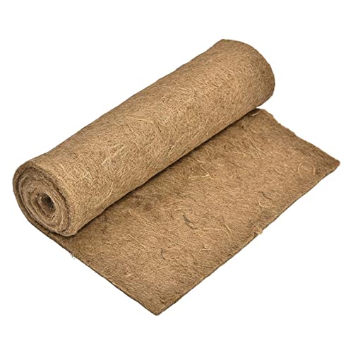 GALPADA Natural Jute Fiber Worm Blanket for Compost Bins Worm Farms and Reptile Terrariums Multi-Functional Cushion Pad for Lizards Turtles and Small Pets