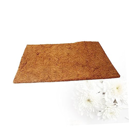 Breathable Terrestrial Bedding Liner Reptile Mat Coir Sheet Lizard Tank Bedding - size: Size 1