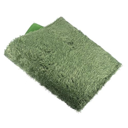LIOOBO Reptile Moss Carpet for Terrarium Absorbent Faux Lawn Mat for Amphibians and Reptiles Comfortable Resting Place Green for Crawling Pets and Tortoise Habitats