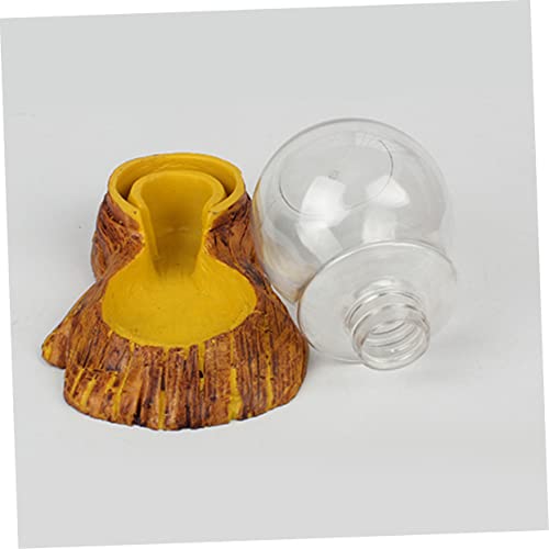 HANABASS Water Feeder for Reptiles Pet Drinking Fountain Craft Smooth Surface Easy to Clean