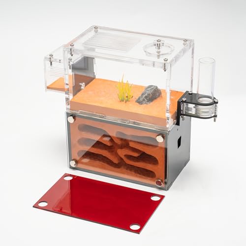 Terra Core StackTower Ant Nest with Starter Kit 5.9 x 3.54 x 7.28 in - size: Terra Core Series-StackTower