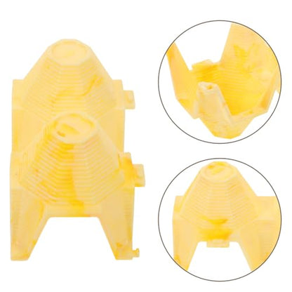 3pcs Reptile Hide Caves with Humid Shelter for Terrarium Breeding Box, Small Gecko and Tarantula Hideouts, Amphibian Moist Habitat Decor for Crickets and Reptiles