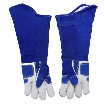 Animal Handling Gloves, Bite Protective Gloves, 23 Inch Extended Forearm Guard with Reinforced PU Palm for Veterinarians Zookeepers and Pet Owners, Multipurpose Anti Scratch