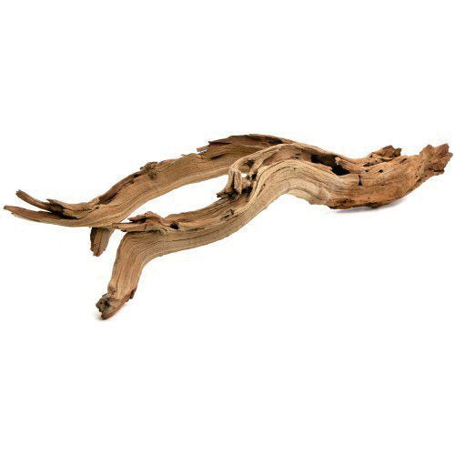 Koyal Wholesale 18” Driftwood Terrarium Decor, Clean California Manzanita Drift Wood Reptile Decor, Driftwood Decor for Home, Desert Reptile Supplies, Small or Large Driftwood Branches for Reptiles
