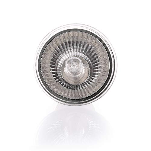 HURRISE 25W Halogen Heat Lamp Lightweight, Appetite UVB Promote Vitamin D3 Synthesis, Reptiles Lizard Aquarium, Full Spectrum Small Sun Light (US) - size: US