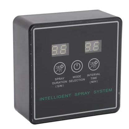Reptile Misting System, Timer Mist Easy to Simulates Rainfall Automatic Misting System for Office (5m 2 Sprinkler Head)