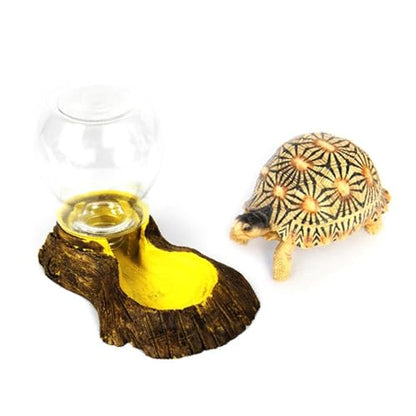 Reptile Water Feeder - Pet Water Fountain | Automatic Waterer Reservoir Feeder | for Turtle Bearded Dragons Lizards Geckos Turtle Bearded Dragons Lizards Geckos for Terrarium Tank
