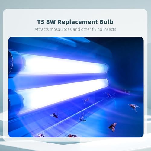 2 Pcs 15W 18 Inch Replacement UV Bulb F15T8/BL UVA 365nm Fluorescent Light Bulbs for 30W Indoor Bug Zapper, F15T8 Black Light Bulbs for Indoor Outdoor Mosquito & Flying Insect Zapper Lamp - size: 15W BZL-2P