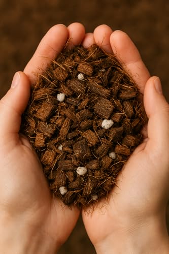 Noot Rooting Rescue Mix - 1 Quart - Coconut Chips Fibers Coco Coir Coarse Perlite - Root Rot Treatment - Rapid Roots for Propagation - Pre-Soaked & Ready to Use - size: Noot Rooting Rescue Mix
