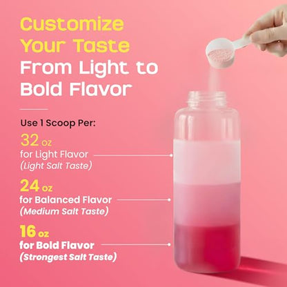 2400 MG Electrolyte Powder – Zero Sugar Keto Electrolytes for Hydration & Fasting Support – with Magnesium, Potassium, Coconut Water, & Himalayan Salt – Raspberry Lemonade Lyte Up – 30 Servings