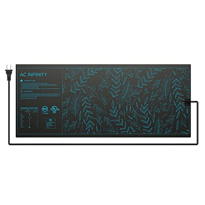 AC Infinity SUNCORE A7, Waterproof Seedling Heat Mat 48" x 20.75" MET & UL-Certified Heating Pad for Indoor Gardening, Hydroponics, Germination, Cloning - size: 48" x 20.75"