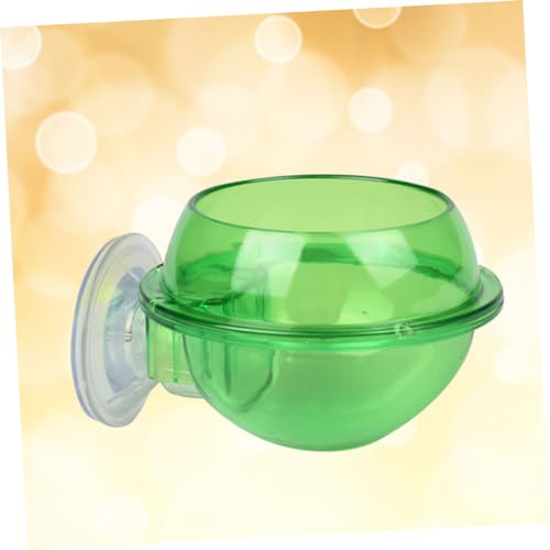 BESPORTBLE Reptile Tank Decor Suction Cup Feeder Bowl Reptile Food and Water Supply Kit for All Small Pets