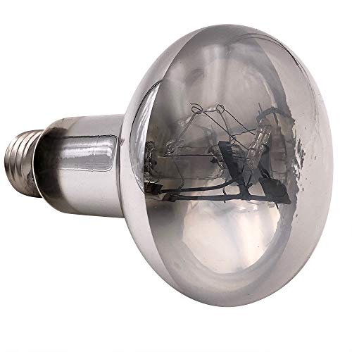 Mega-Ray Mercury Vapor Smallest UV Light Bulb On The Planet for Reptile and Amphibian Use, UVA UVB IR, Great Way of Heat UV and basking, High-Intensity - 70 Watts