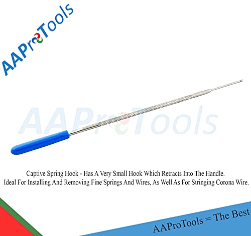 Captive Spring Hook Stainless Steel 7" Length