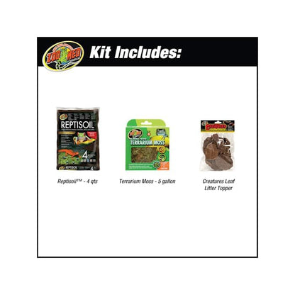 Zoo Med Tropical Bioactive Substrate Kit 10 Gallon