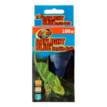 Zoo Med Daylight Blue Reptile Bulb [Set of 2] Watt: 100 Watts