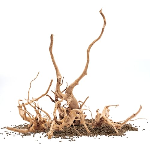 Ultum Nature Systems Driftwood - Spider Drift Wood for Fish Tank, Planted Tank, Terriarium, Paludarium - Versatile Natural Driftwood Decor, Events Wood Centerpiece - Spider Wood, S 7-12", 5 Pack - size: 7-12" 5-Pack