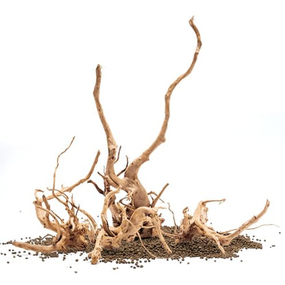 Ultum Nature Systems Driftwood - Spider Drift Wood for Fish Tank, Planted Tank, Terriarium, Paludarium - Versatile Natural Driftwood Decor, Events Wood Centerpiece - Spider Wood, M 12-15", 3 Pack - size: 12-15" 3-Pack