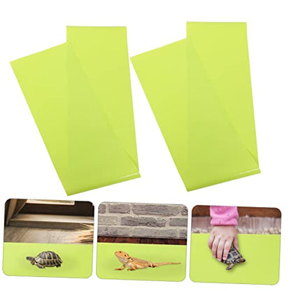 Happyyami Reptile Carpet for Bearded Dragon Tank Substrate for Reptile Tank Comfortable Clean Habitat