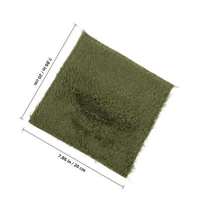 Beaupretty Reptile Carpet Substrate Liner for Terrarium Washable Turtle Lizard Bedding Mat for Tortoise and Climbing Pets Natural-Looking Reusable Habitat Carpet for Snakes and Amphibians