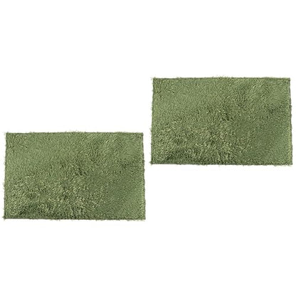 POPETPOP 2pcs Turtle Snake Gecko Terrarium Carpet Reptile Mat for Iguana Chameleon Rabbit Washable Odorless Soft Absorbent Terrarium Liner