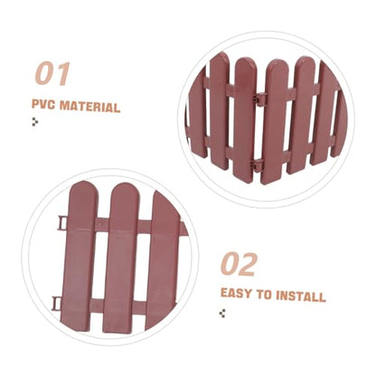 4pcs Outdoor Tortoise Enclosure Garden Fence for Small Animals Reptile Supplies Playpen Lawn Edging Barrier for Pets Sturdy Animal Barrier Fencing