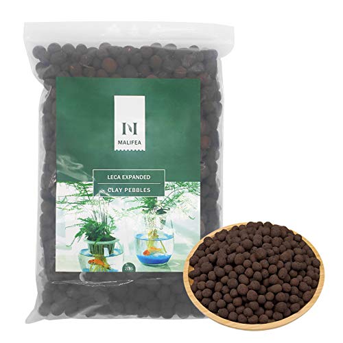 2LBS Leca Expanded Clay Pebbles Hydroponics Supplies for Indoor Garden Plants (2LBS) - size: 2LBS