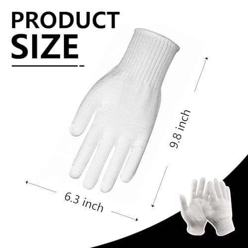Bird Training Anti-Bite Gloves, Bite Proof Gloves, Small Animal Handling Chewing Protective for Small Animal Pet（White）