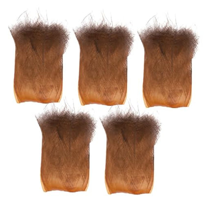 PRETYZOOM 5 Sheets Realistic Artificial Tree Bark for Garden Decor Natural Palm Bark Background for Flower Pots Versatile Aquatic Fish Fry Hatching Wide Long