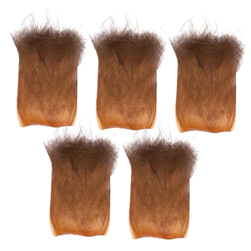 PRETYZOOM 5 Sheets Realistic Artificial Tree Bark for Garden Decor Natural Palm Bark Background for Flower Pots Versatile Aquatic Fish Fry Hatching Wide Long