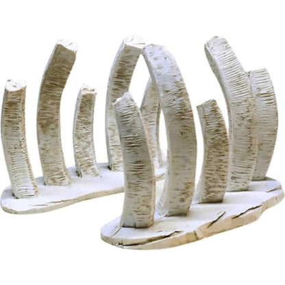 2pcs Dinosaur Bones Aquarium Decorations Fish Hideout Cave, Dinosaur Skull Bone Fish Tank Ornament for Terrarium Aquarium Decor