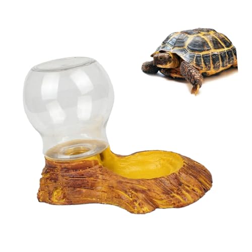 HANABASS Water Feeder for Reptiles Pet Drinking Fountain Craft Smooth Surface Easy to Clean