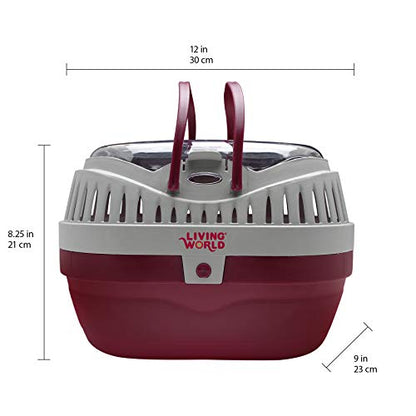 Living World – Pet Carrier for Small Pets, Large