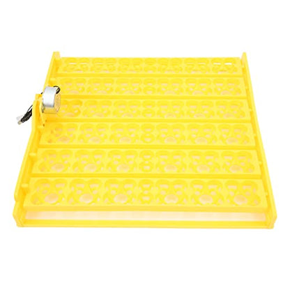 Egg Incubator Tray, Hollow Four Leaf Fancy Automatic Egg Turning Tray, Egg Turner for Survivors, Small Commercial Farmers, Chicken Duck Quail (12V) - size: 12V
