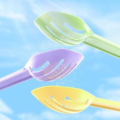3PCS Hamster Poop Scooper Hamster Sand Shovel Spoon Sand Sifter Bedding Scooper Litter Scoop Sifter Sandbox Scooper Pet Cleaning Tool