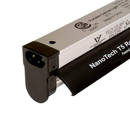 SunBlaster SL0900304 54 Watt 6400K 4' 120V Hydroponic Grow Light Lamp Ballast Fixture with NanoTech T5HO Reflector for Indoor Home Gardens and Plants - size: 4'