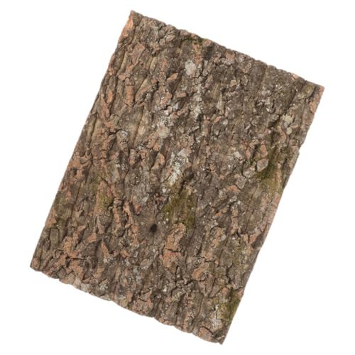 Terrarium Background Natural Tree Bark Backdrop for Reptile Tanks Aquariums Cork Bark Climbing Mat Delicate Habitat Decoration Creates Lifelike Environment for Reptiles