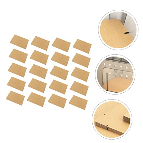 Totority Reptile Box Cushion Paper 50 Sheets of Kraft Paper for Reptiles Feeding Box Mat for Snakes Lizards Turtles
