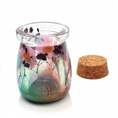 Silicone Jar Mold - Multi-Purpose Soap, Candle, Coffee Cup & Resin Mold - color: qh-bottle