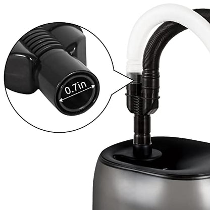 REPTIZOO Reptile Fogger Extension Tube, Accessories of Reptile Humidifier Suitable for Reptiles Terrarium