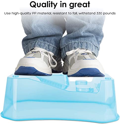 Turtle Tank with Multi-Function Areas, Easy Assembly, Ideal for Small Turtles & Reptiles, Includes Plastic Tree & Fishing Net - color: blue+pump light