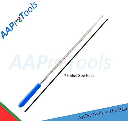 Captive Spring Hook Stainless Steel 7" Length