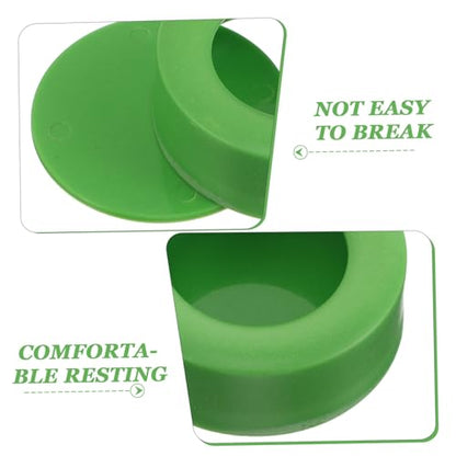 YARNOW 6pcs Reptile Feeding Bowl Spill-Resistant Design Escape Prevention for Bearded Dragons Geckos Lizards Detachable Bottom Easy to Clean Small Reptile Food Dish