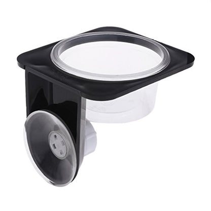 XISAOK Suction Cup Reptiles Feeder Bowl Anti-Escape Food Bowl Drinker Bowl for Tortoise