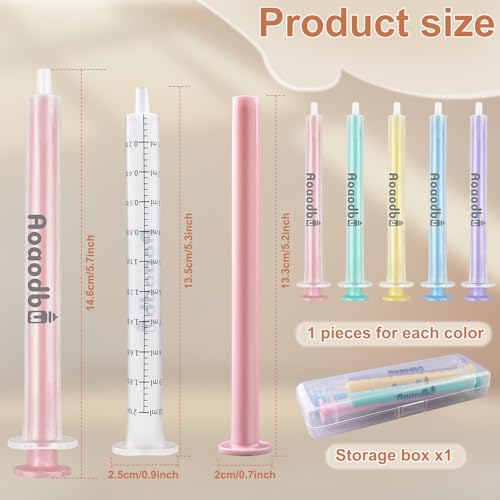 Baby Medicine Dispenser Syringe For Children,Oral Syringes, Liquid Plastic Syringe Without Needle,Leak proof Dosing Tools,5 Uniquely Colour Syringes - 10 Pack - size: 10 Pack