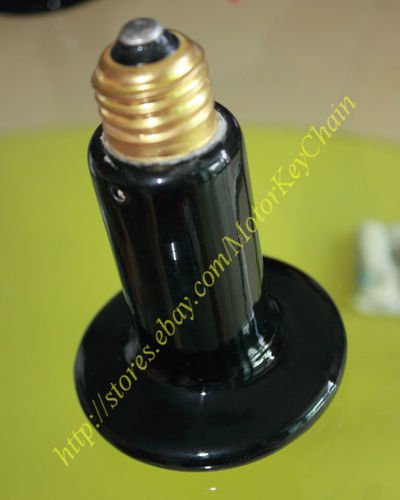 Black Reptile Ceramic Heat Emitter Lamp,110v-120v 100w Watt for Snake Tortoise Lizard Frog Bird Dog Cat