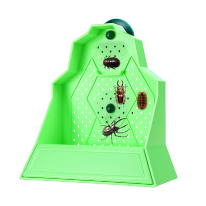 Bearded Dragon Feeder, Wall-Mounted Reptile Feeding Bowl, Anti-Escape Feeder with Suction Cup, Bearded Dragon Tank Accessories for Terrarium, Vivarium, Lizard, Gecko, Frog
